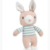 finbar the hare knitted toy