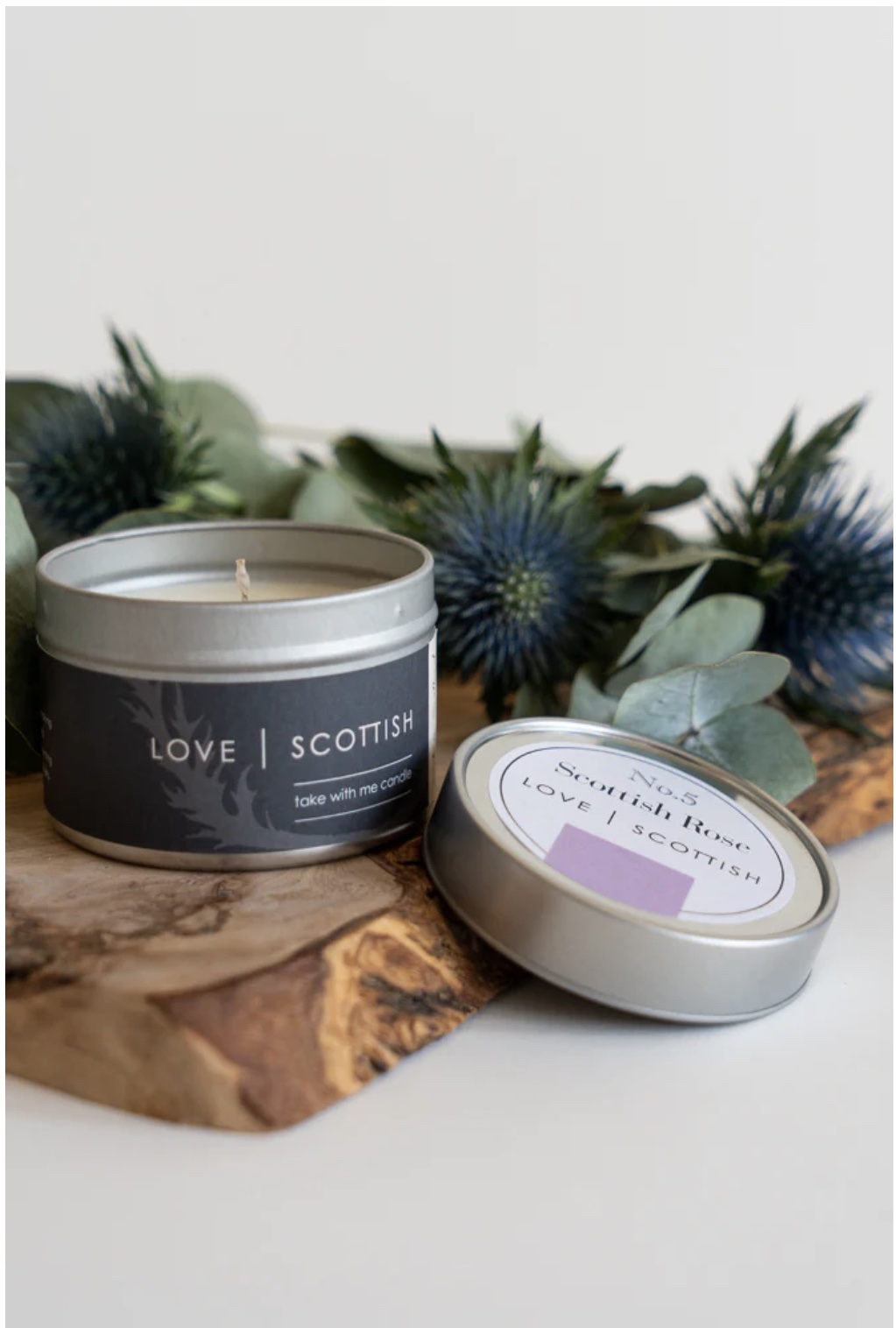 Scottish Rose Travel Tin Candle Scottish Rose Travel Tin Candle