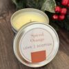 Spiced Orange Travel Tin candle by Love Scottish