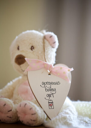 Personalised Handwritten Gift for a New Baby Girl