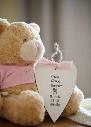 Personalised Handwritten New Baby Boy or Girl Gift.