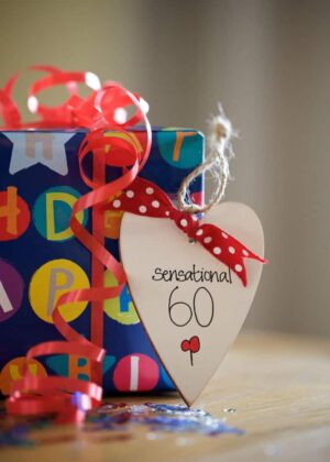 Personalised 60th Birthday Gift for Him and Her