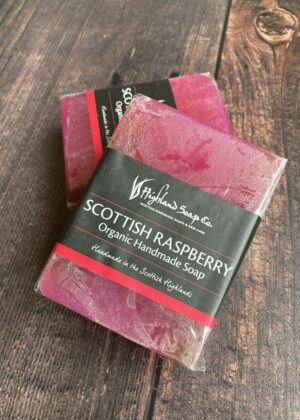 Scottish Raspberry Organic Handmade Soap by Highland Soap Co