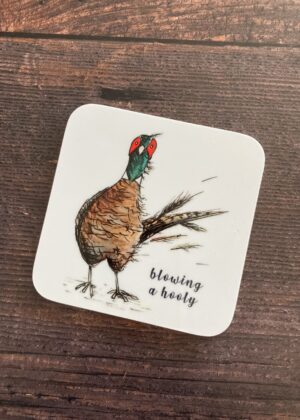Scottish Pheasant Coaster