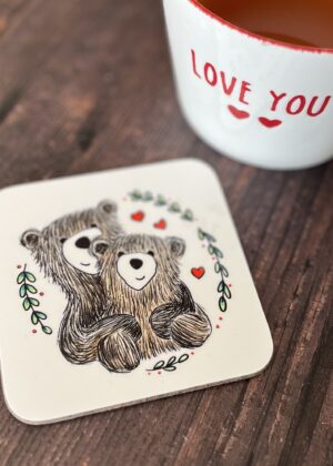 Bear Hug Coaster