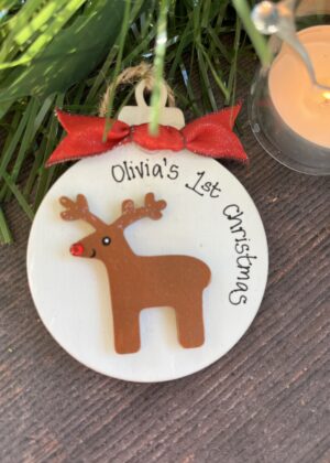 Baby's 1st Christmas Personalised Keepsake