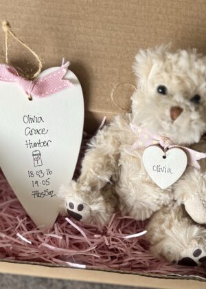 Personalised Gift Box for a New Baby