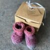 Scottish Heather Baby Booties