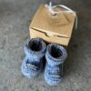 Islands Blue Baby Booties