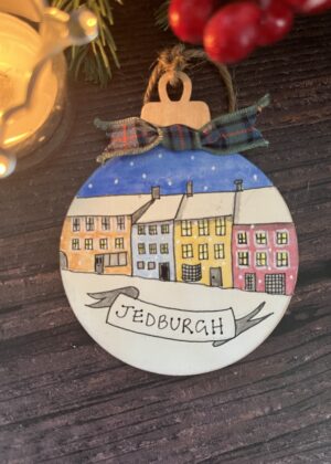 Jedburgh Christmas Bauble Original