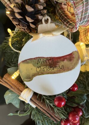 Personalised Merry Christmas Bauble | Personalised Christmas Hugs Bauble