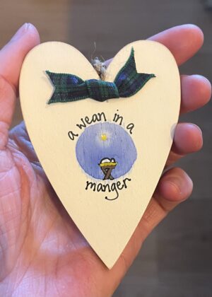A Scottish Christmas Decoration | A Wean in a Manger