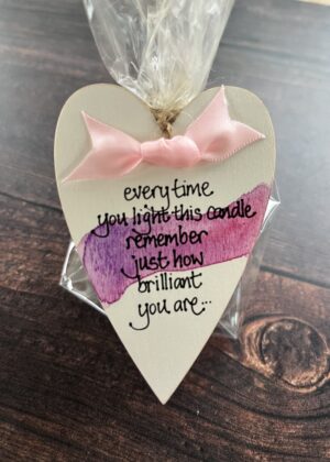 Personalised Scottish Candle Gift | Card and Candle All-In-One Gift