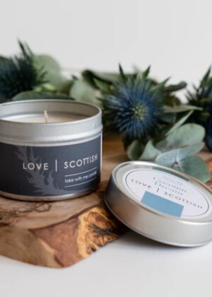 Coconut Dream Travel Tin Candle by Love Scottish