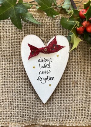 Christmas Memorial Keepsake | Personalised Memorial Gift