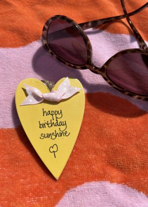 summer birthday gift - happy birthday sunshine - beach vibe gift