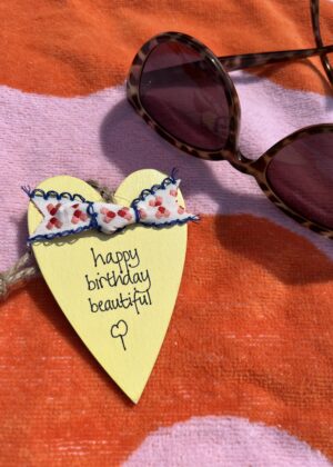 summer birthday gift - happy birthday beautiful