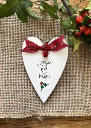 Jingle My Bells Naughty List Heart | Funny Christmas Gift